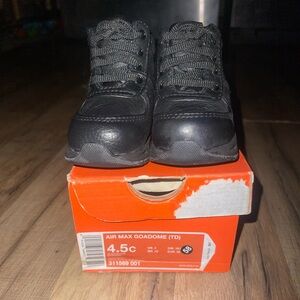 NIB Nike Toddler Air Max Goadome Black ACG Size 4.5C